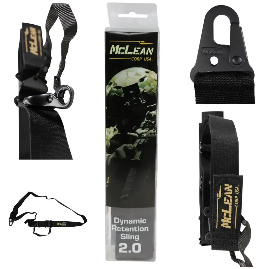 McLean Corp Black Dynamic Retention Sling