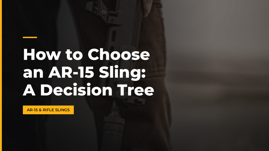How to Choose an AR-15 Sling: A Decision Tree. McLean Corp USA.