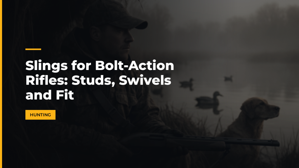 Slings for Bolt-Action Rifles: Studs, Swivels and Fit. McLean Corp USA.