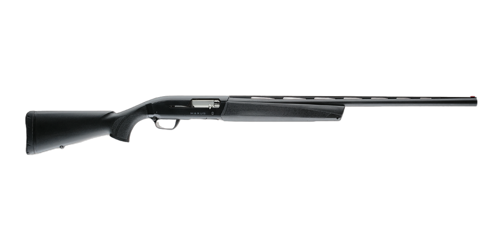 Original Browning Maxus Stalker pictured; Deer Stalker and Maxus II configurations differ.
