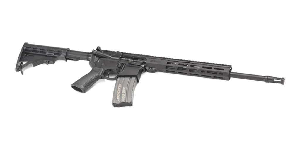 Ruger AR-556 .300 Blackout with free-float handguard