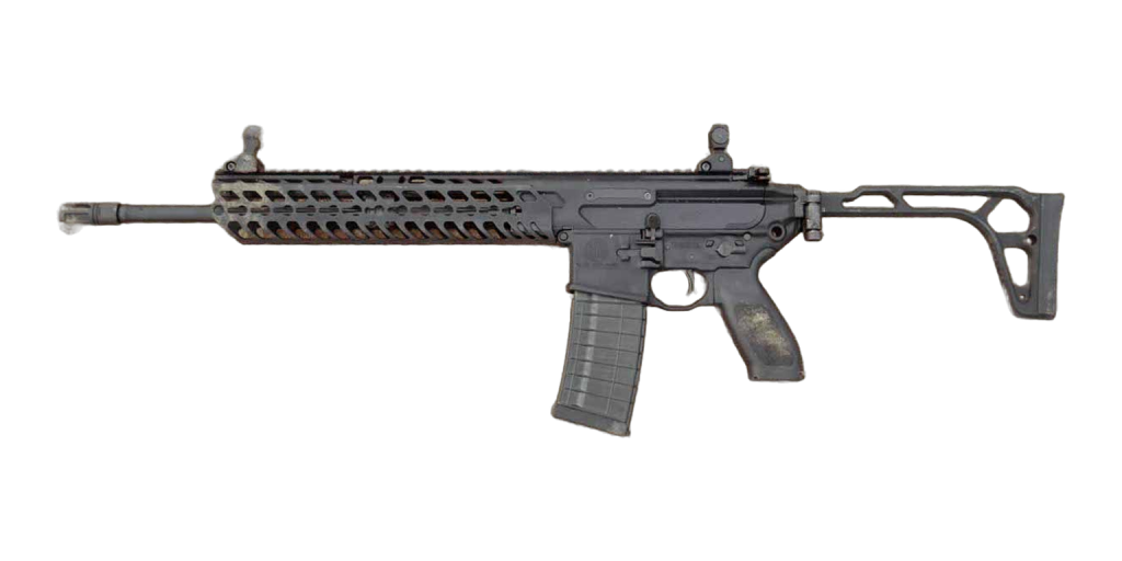 SIG MCX with the pictured stock and handguard.