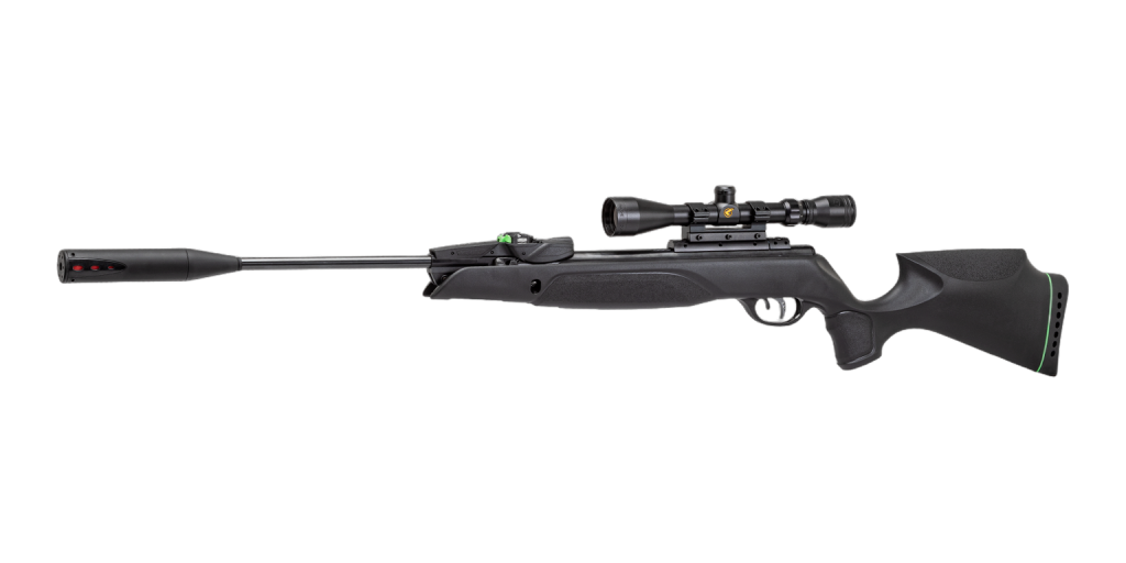 Gamo Swarm Magnum Pro 10X Gen 3i break-barrel air rifle with scope, left side