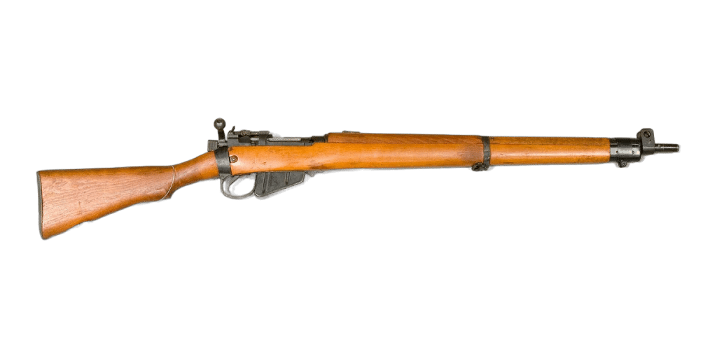 Lee-Enfield No. 4 Mk I rifle made in 1943, Swedish Army Museum collection